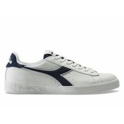 174374 [diadora（ディアドラ） GAME P DEN スニーカー メンズ 28.0cm ホワイト×ブルーデニム]