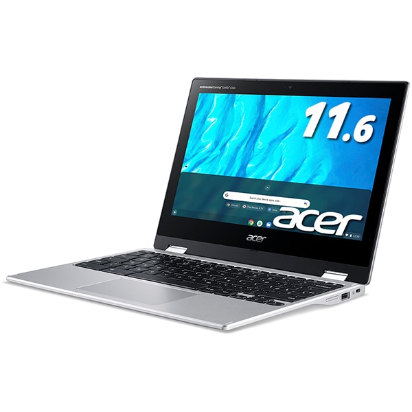 CP311-3H-A14N [Chromebook Spin 311 11.6型/MediaTek M8183C/メモリ 4GB/eMMC 32GB/ドライブレス/Google Chrome OS/ピュアシルバー]