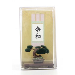 SB-04 飾盆栽 令和 桃 塗装済み完成品