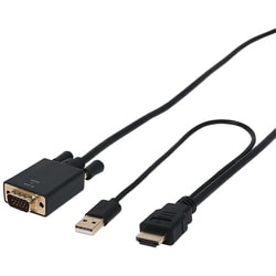 ヨドバシ Com ミヨシ Miyoshi Hdc Ds Bk Fullhd対応 Hdmi D Sub 変換ケーブル 2m 通販 全品無料配達