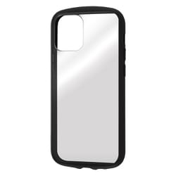 RT-P26CC14/CBM [iPhone 12 mini 用 耐衝撃ハイブリッドケース Puffull クリア/ブラック]