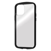 RT-P27CC14/CBM [iPhone 12/12 Pro 用 耐衝撃ハイブリッドケース Puffull クリア/ブラック]