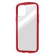 RT-P27CC14/CRM [iPhone 12/12 Pro 用 耐衝撃ハイブリッドケース Puffull クリア/レッド]