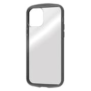RT-P27CC14/CGRM [iPhone 12/12 Pro 用 耐衝撃ハイブリッドケース Puffull クリア/グレー]