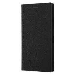 RT-P27TBC1/BB [iPhone 12/12 Pro 用 耐衝撃 手帳型レザーケース TETRA サイドマグネット ブラック]