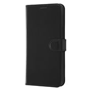 RT-P28ELC1/BB [iPhone 12 Pro Max 用 耐衝撃 手帳型ケース シンプル マグネット ブラック ブラック]