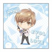 恋とプロデューサー～EVOL×LOVE～ マイクロファイバー ハク デフォルメver. [キャラクターグッズ]