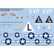 KW172224 エアクラフト用デカール 1/72 WW.II アメリカ軍 B-17G フライングフォートレス デカールセット 2 [ディティールアップパーツ]