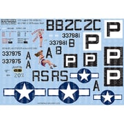KW172232 エアクラフト用デカール 1/72 WW.II アメリカ軍 B-17G フライングフォートレス デカールセット 6 [ディティールアップパーツ]