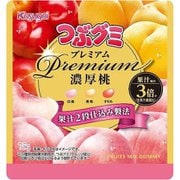 つぶグミpremium濃厚桃 75g
