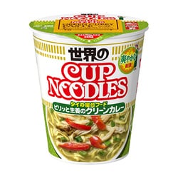 ヨドバシ Com 日清食品 カップヌードル ピリッと生姜のグリーンカレー 80g 通販 全品無料配達