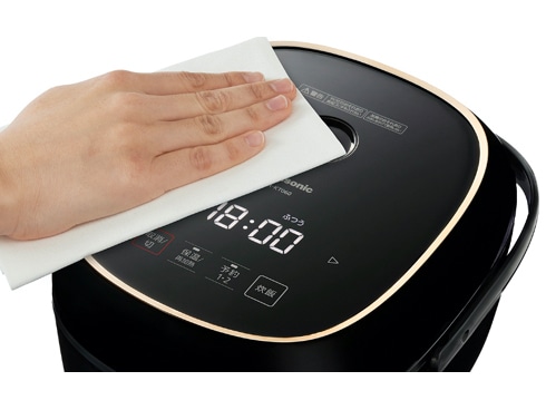 SALE最新作Panasonic炊飯器 SR-HBA101-ｋ 炊飯器・餅つき機