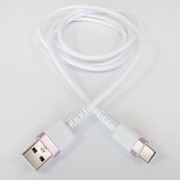 USB Type-C ケーブル 折曲耐久10万回 1.2m ローズゴールド AJ-622