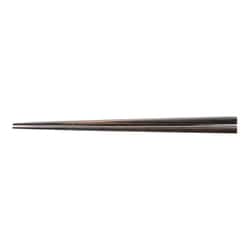 天然強化箸 滑り止め仕様（10膳入） 21cm 墨味 RHST203