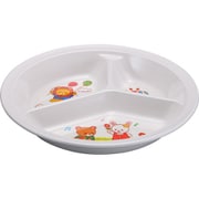 メラミンお子様食器 「みんなともだち。」 3ッ切ランチ皿 YMA-1 RMV4701