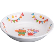 メラミンお子様食器 「みんなともだち。」 小皿 YME-2 RMV5201