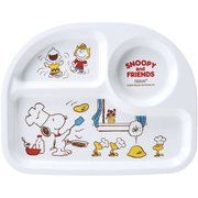 メラミンお子様食器「スヌーピー」 ランチザラ L RSN3401