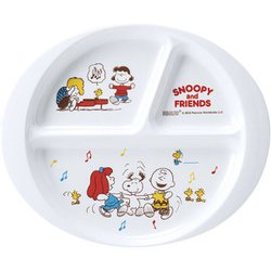 メラミンお子様食器「スヌーピー」 ランチザラ S RSN3501