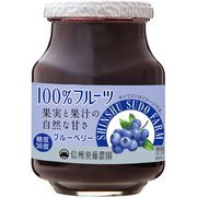 スドージャム 100％フルーツ ブルーベリー 415g [ジャム]
