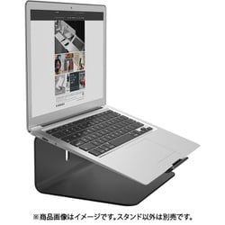 elago ノートパソコン用アルミニウムスタンドL2STANDforNOTEPC/Black EL_NPASTALL2_BK