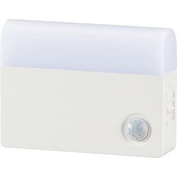 LEDセンサーライト 人感明暗センサー式 屋内用 40lm 電池式 NIT-BLA6JK-WL