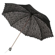 折りたたみ傘 晴雨兼用 オパールサラサ 50cm 手開き式 グラスファイバー パープル 27-6974