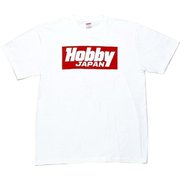 Hobby JAPAN ロゴ Tシャツ ホワイト Mサイズ [キャラクターグッズ]