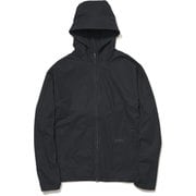 ウーブンユーティリティフーディー Woven Utility Hoodie GA10321P ブラック(BK) Mサイズ [ランニングジャケット メンズ]