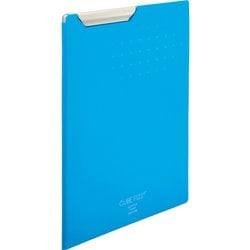 クリップファイル CUBE FIZZ（キューブフィズ） A4 ブルー F6067-8