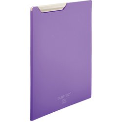 クリップファイル CUBE FIZZ（キューブフィズ） A4 パープル F6067-10