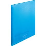 クリヤーブック A4 ポケット15枚 ブルー N7015-8