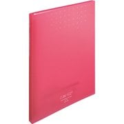 クリヤーブック A4 ポケット15枚 ピンク N7015-12
