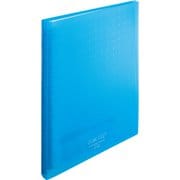 クリヤーブック A4 ポケット30枚 ブルー N7016-8