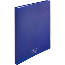 クリヤーブック A4 ポケット30枚 ネイビー N7016-11