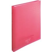 クリヤーブック A4 ポケット30枚 ピンク N7016-12