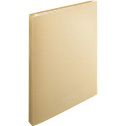クリヤーブック A4 ポケット30枚 ベージュ N7016-16