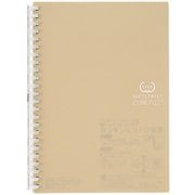 ソフティツイストノート A5・S型 24穴 B罫 ベージュ N2658-16
