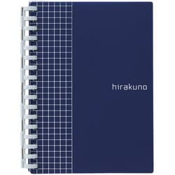 hirakuno ツイストノート A6 ネイビー N1671-11