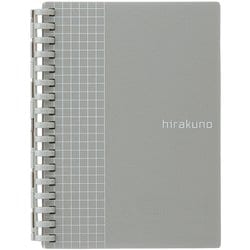 hirakuno ツイストノート A6 シルバー N1671-26