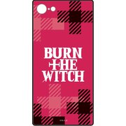 BTW-01A [iPhone SE（第2世代）/8/7 4.7インチ用 スクエアガラスケース BURN THE WITCH（バーン・ザ・ウィッチ） ロゴ]