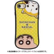 MSR-01A [iPhone SE（第2世代）/8/7/6s/6 4.7インチ用 iselect ケース クレヨンしんちゃん＆ラスカル YE]