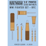 KW3D132009 1/32 WW.I イギリス軍 戦闘機 シートベルトセット(3Dデカール) [ディティールアップパーツ]