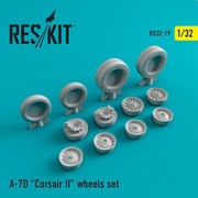 RSK32-0019 1/32 A-7D コルセア II ホイール (トランぺッター用) [プラモデル用 ディテールアップパーツ]