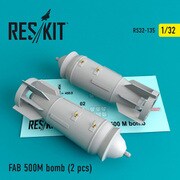 RSK32-0135 1/32 FAB 500M ロシア500kg航空爆弾 (2個入り) [プラモデル用 ディテールアップパーツ]