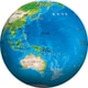 2003-502 3D球体パズル 地球儀 -THE EARTH-（Ver.2） [立体パズル 60ピース 対象年齢：6歳～]
