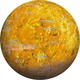 2003-506 3D球体パズル 金星儀 -THE VENUS-（Ver.3） [立体パズル 60ピース 対象年齢：6歳～]