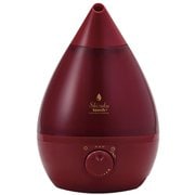 超音波式アロマ加湿器 SHIZUKU touch+ タッチ 木造6畳/洋室8畳まで ルビーレッド AHD-021 RD