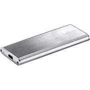 GH-M2NVU3A-SV [M.2 NVMe to USB3.1 Gen.2 アルミケース シルバー]