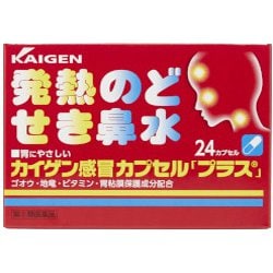 カイゲン感冒カプセルプラス 24CP [指定第2類医薬品 総合風邪薬 ※セルフメディケーション税制対象商品]