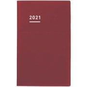 ジブン手帳 Biz 2021 マットレッド ニ-JB1R-21
